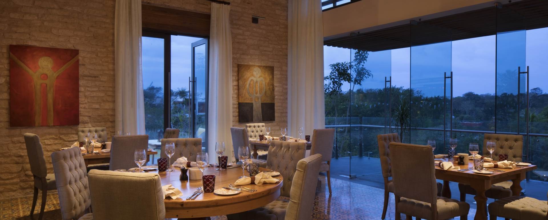 Casa Amate at night - Andaz Mayakoba Resort Riviera Maya