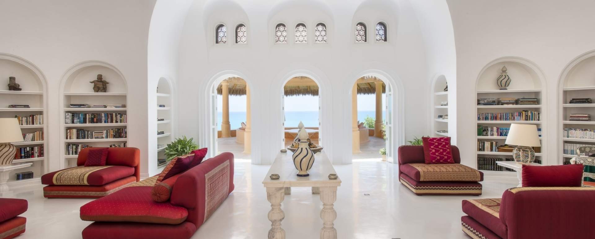 Lounge and library