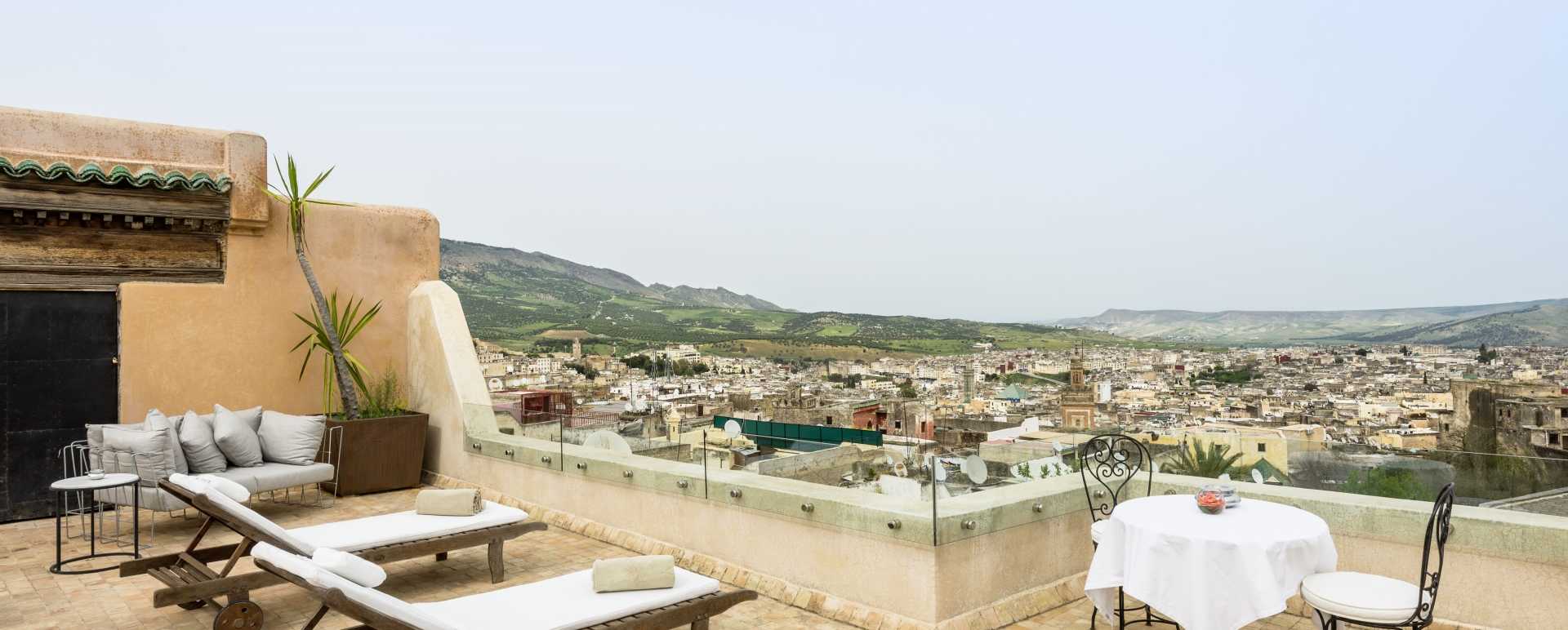 Royal Suite terrace - Riad Fes