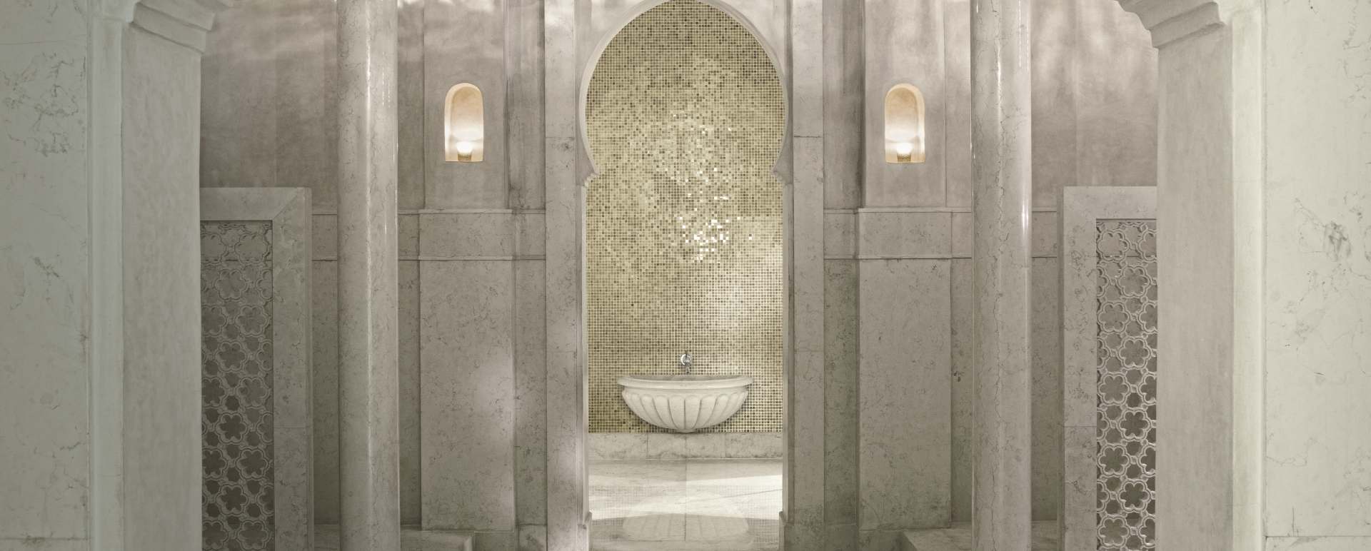 Royal Hammam and private spa access at Royal Mansour