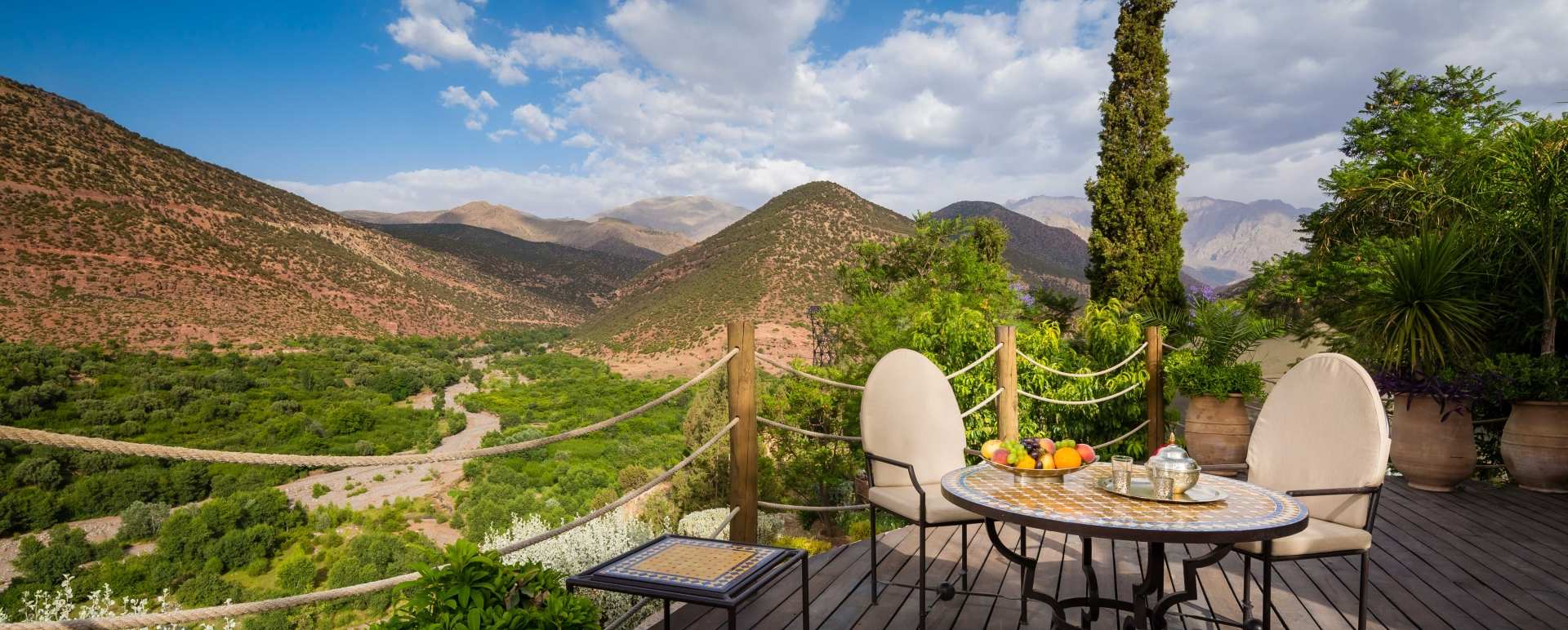 Atlas mountains views - Morocco in ultimate luxury
