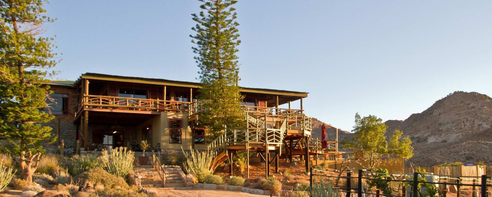Lodge exterior   