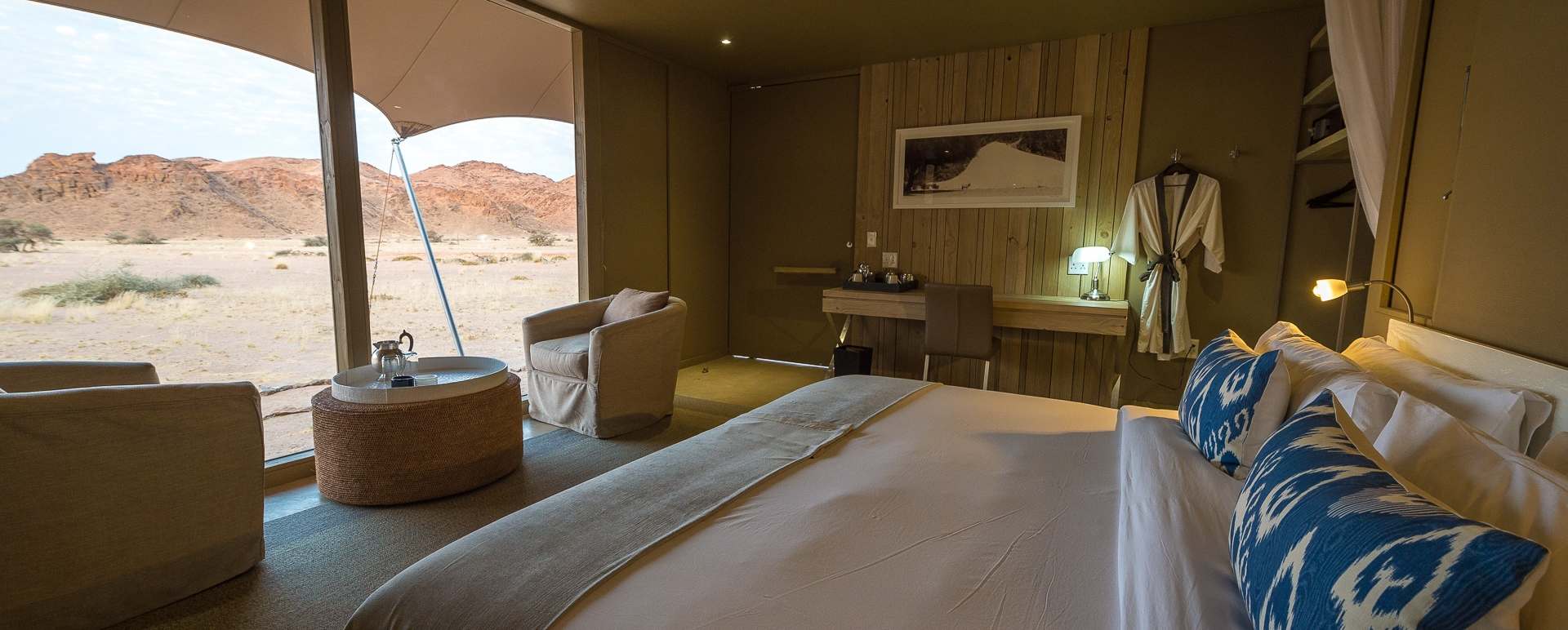 Bedroom and view 