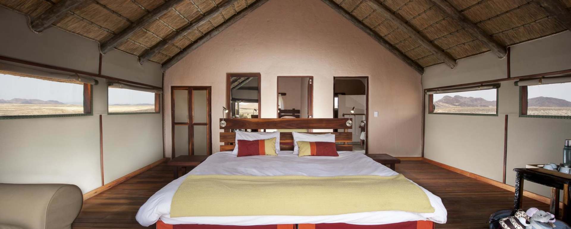 Room interior - Kulala Desert Lodge