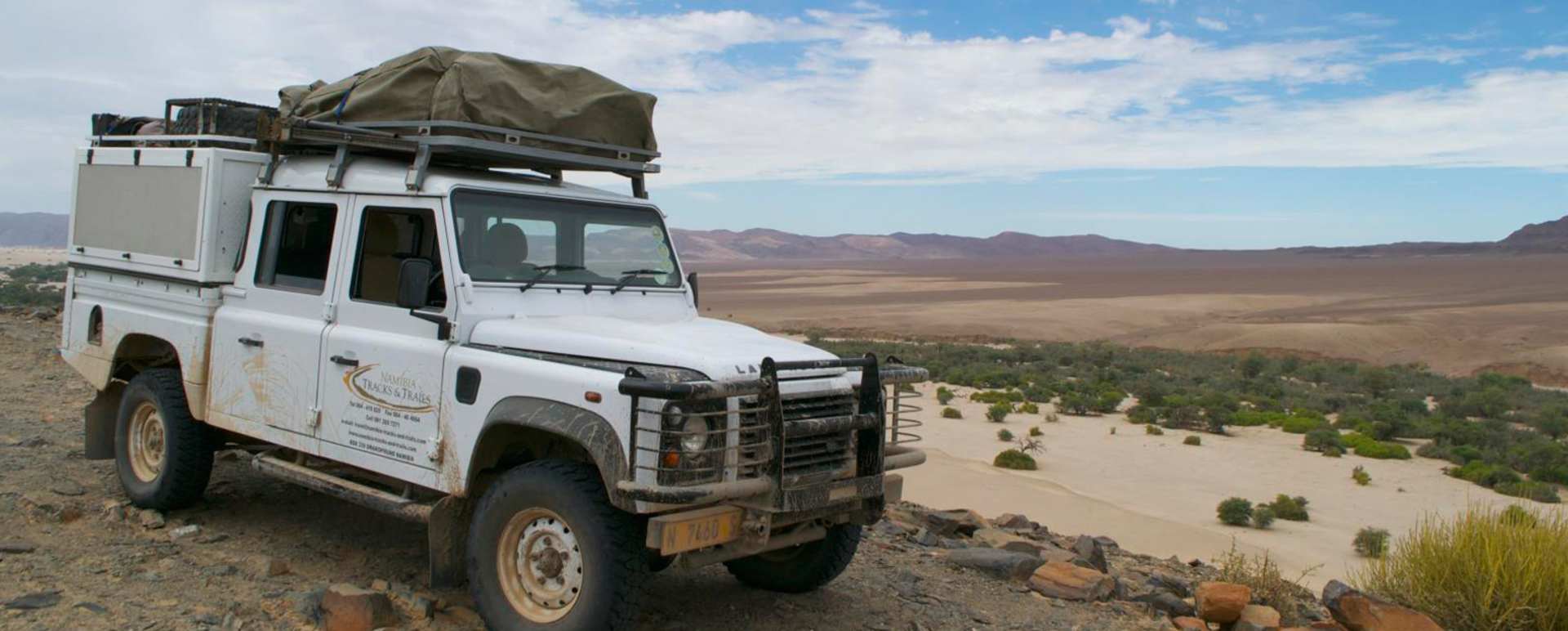 Customised 4x4 vehicle - Mobile Camping Safari