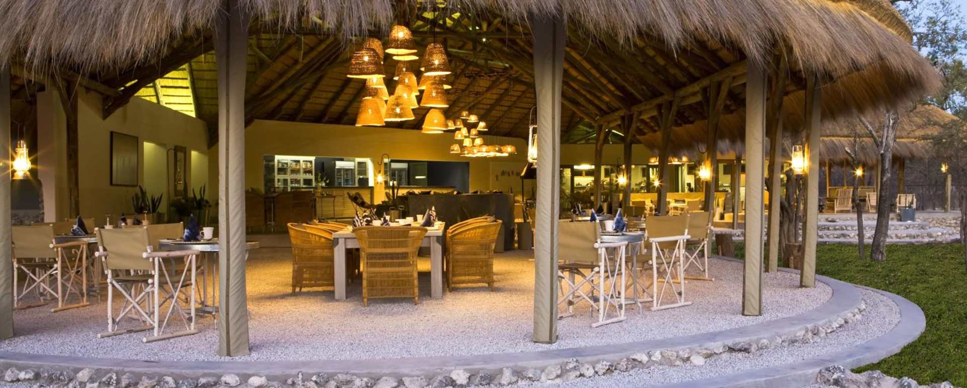 The main area - Mushara Bush Camp