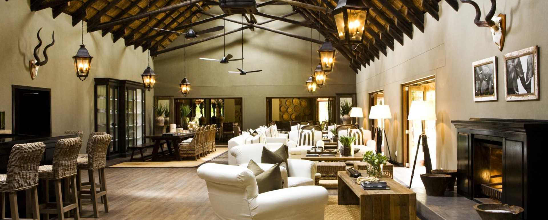 The Main Area - Mushara Lodge