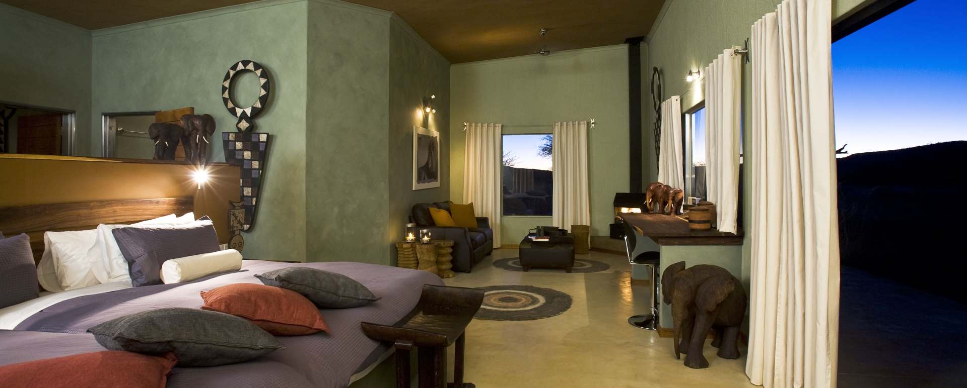 Bedroom interior 