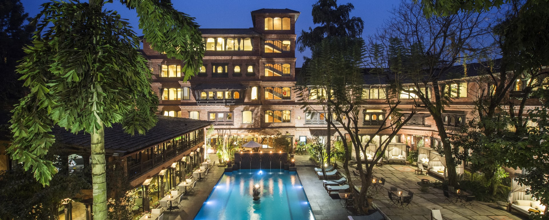 Pool area 