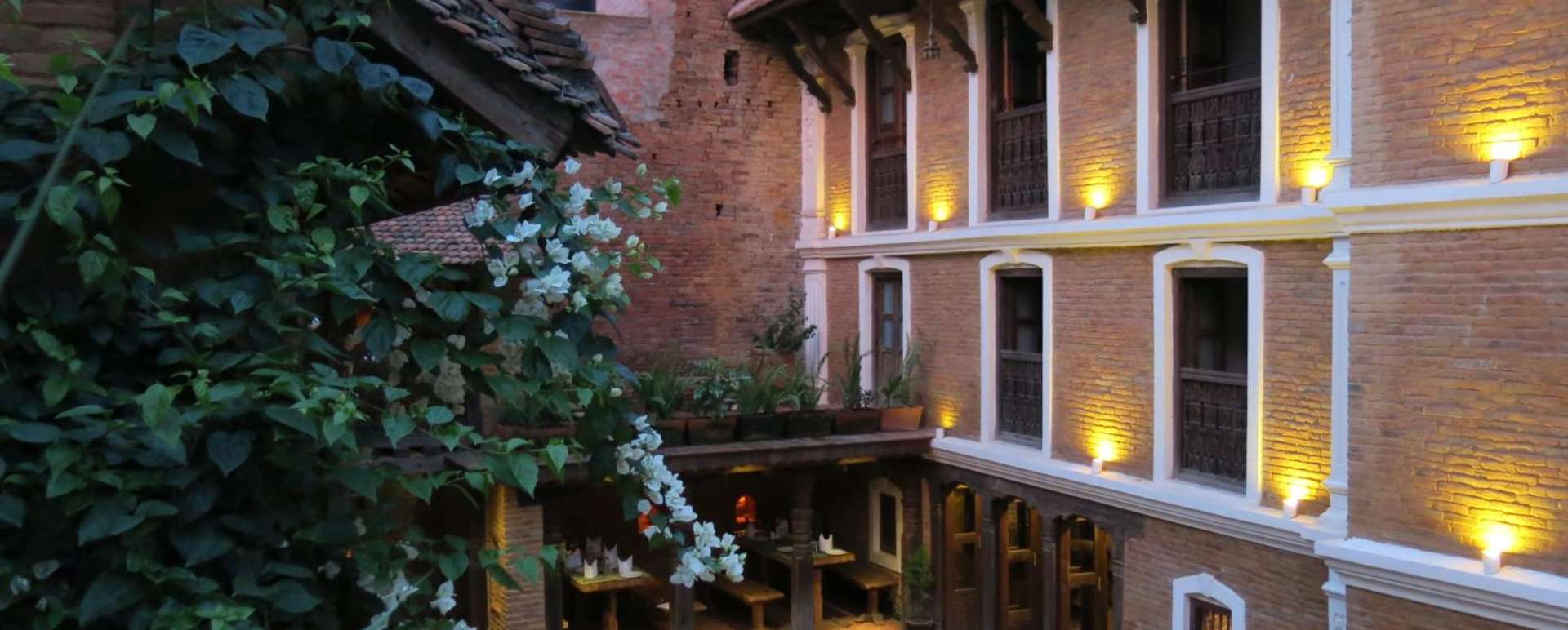 Courtyard - The Inn Patan