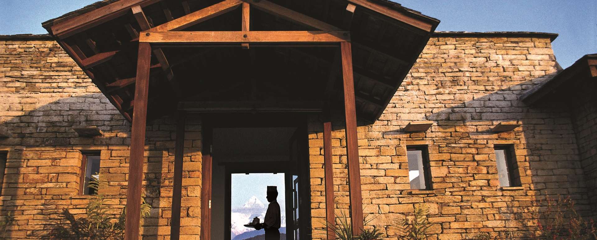 Porkhara Lodge Entrance - Tiger Mountain Pokhara Lodge