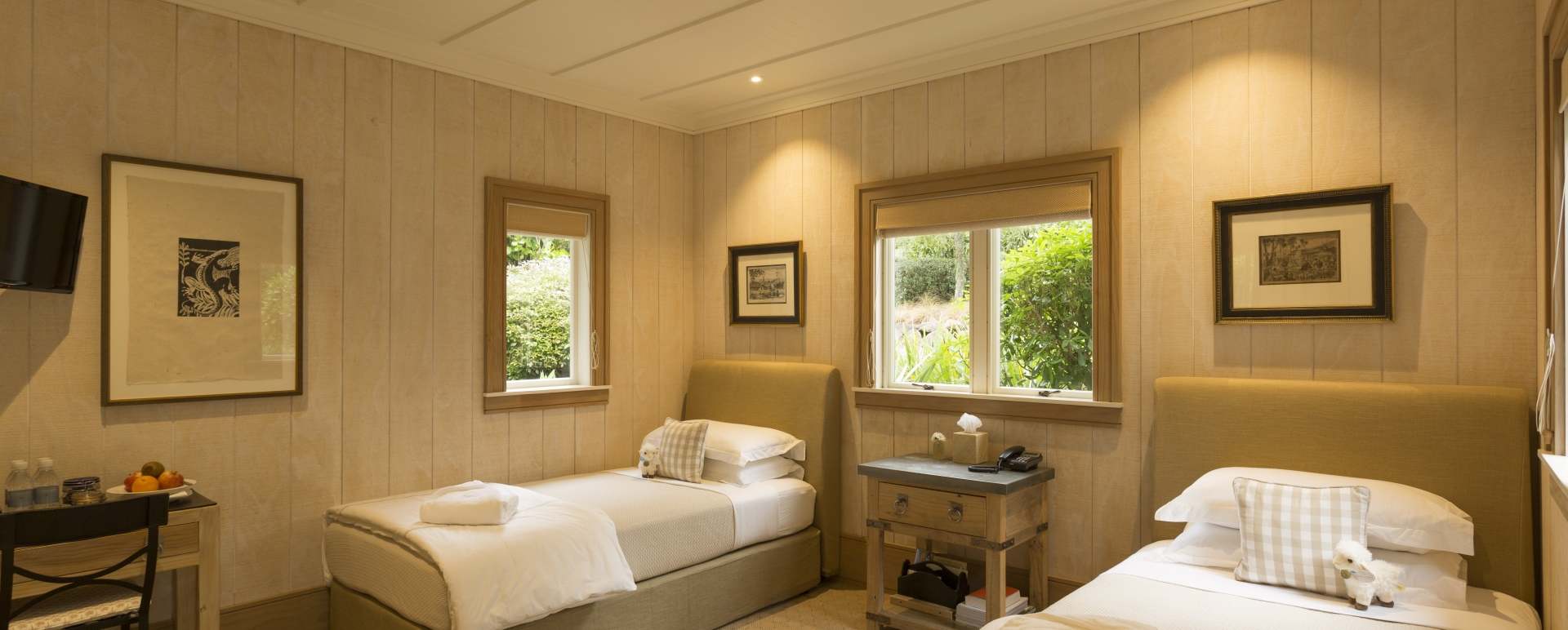 Twin Bedroom - Kauri Cliffs 