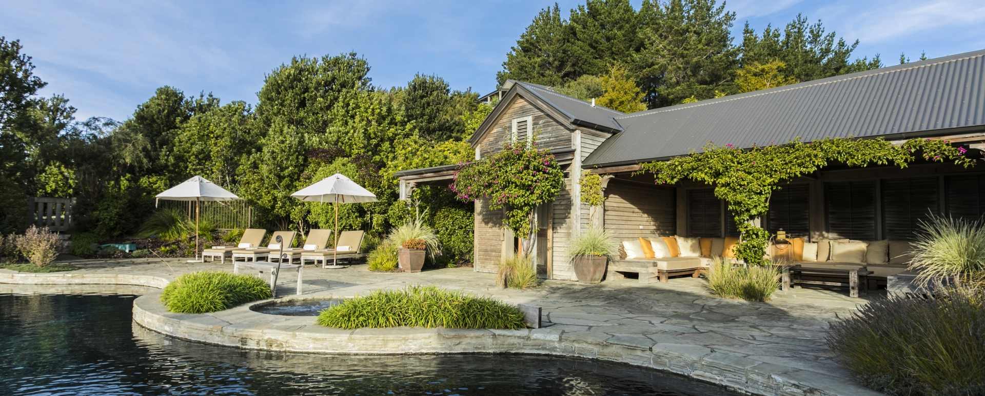 Pool and Jacuzzi - The Farm at Cape Kidnappers 