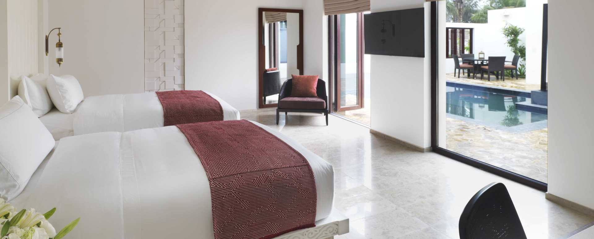 2 Bed View Pool Villa - Anantara Al Baleed Resort Salalah
