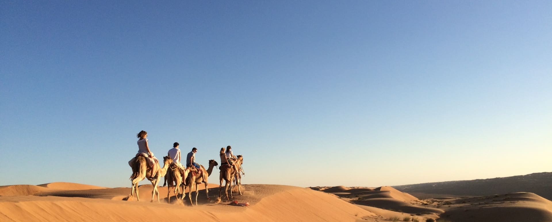 Camel Ride into Camp - Canvas Club