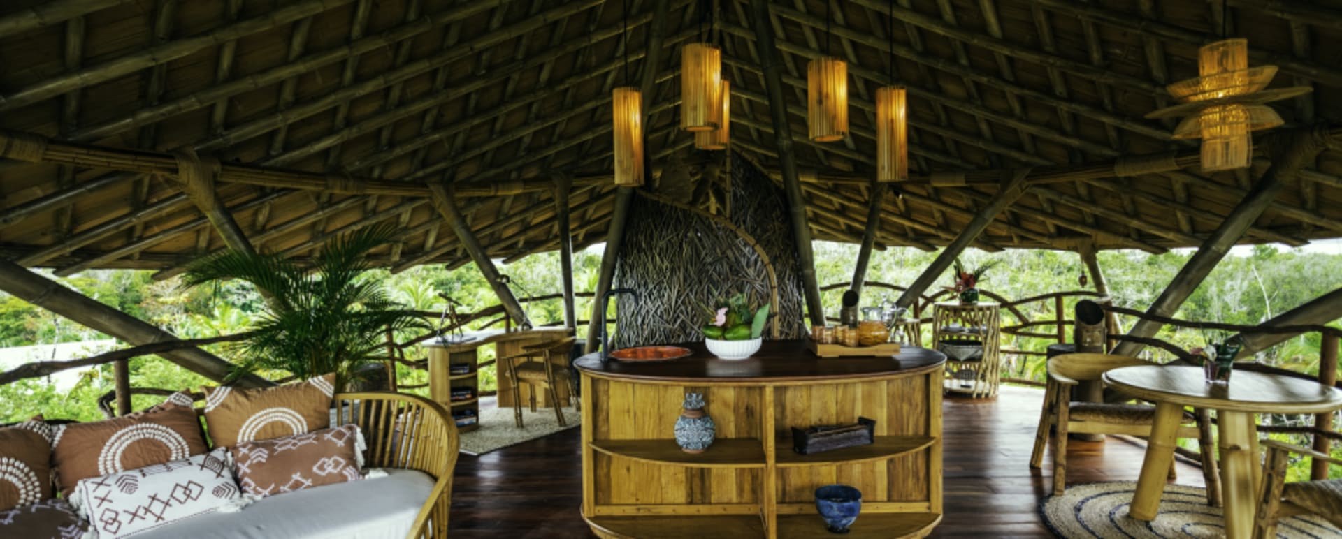 Tree house interior 