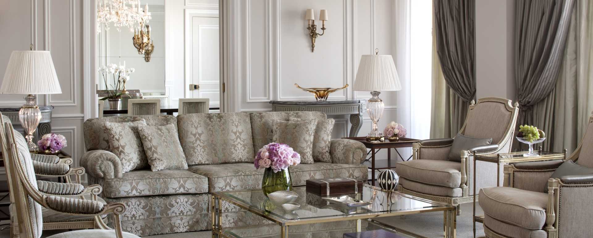 Royal Suite living room - Four Seasons Hotel Ritz Lisbon
