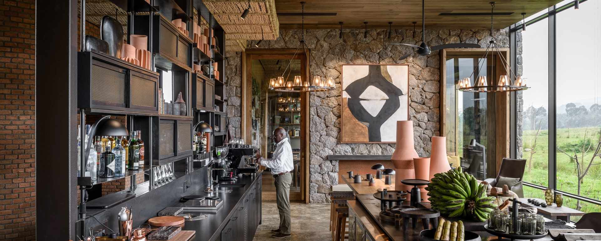 Bar at Singita Kwitonda 