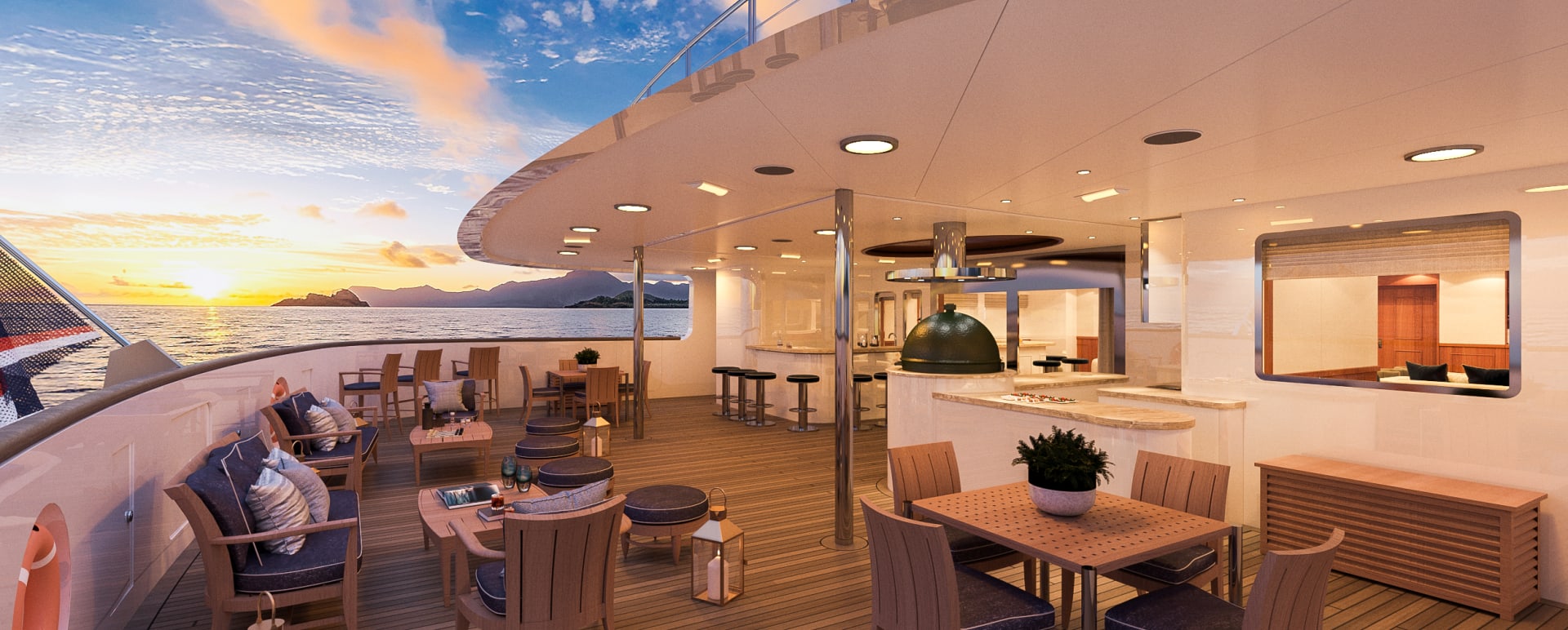 Outdoor Lounge Deck 