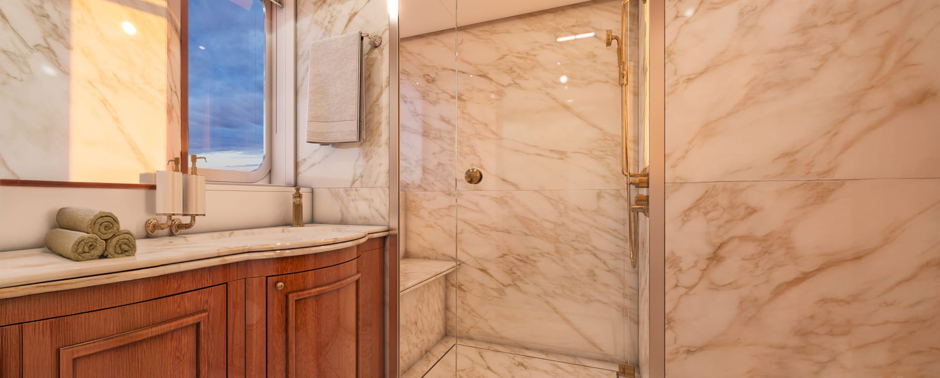 Cabin Bathroom 