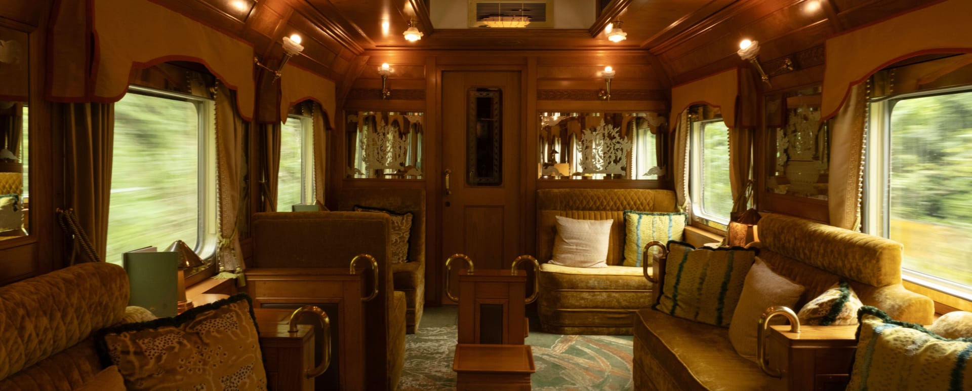 Eastern  Oriental Express A Belmond Train - seat 