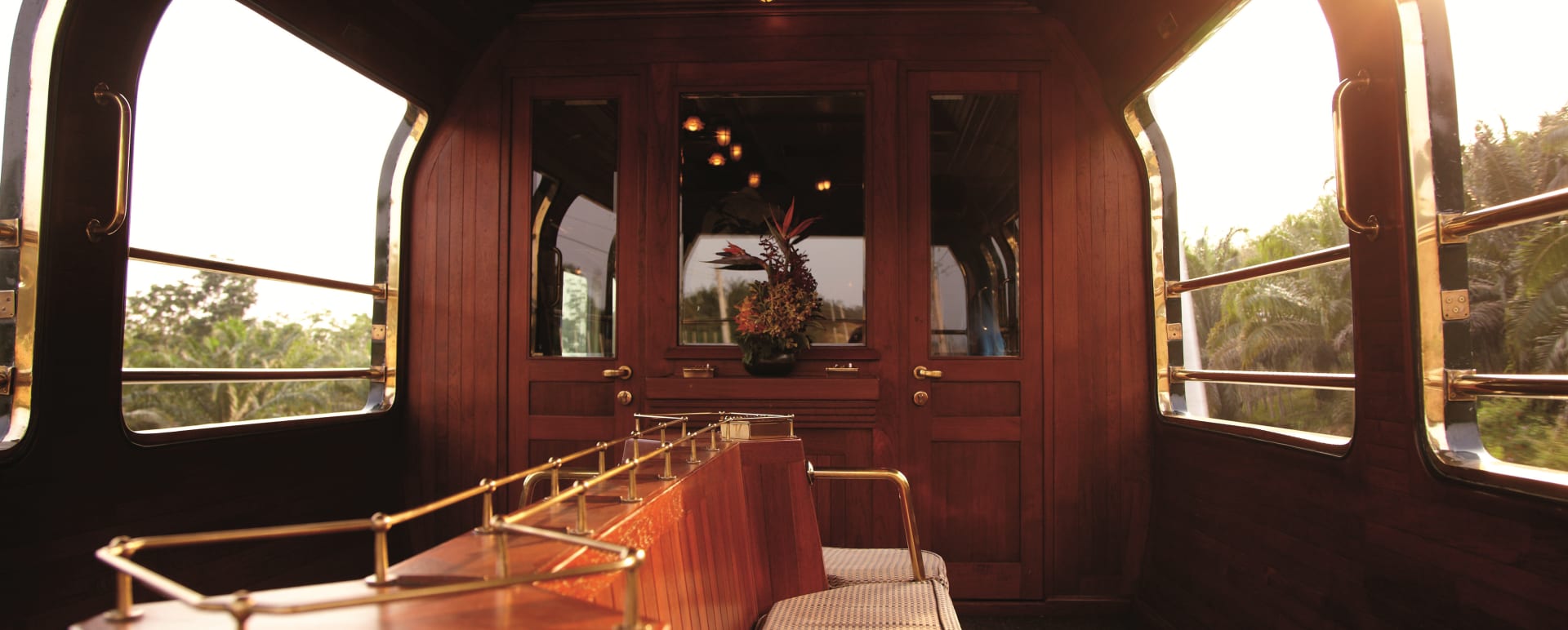Inside the train  