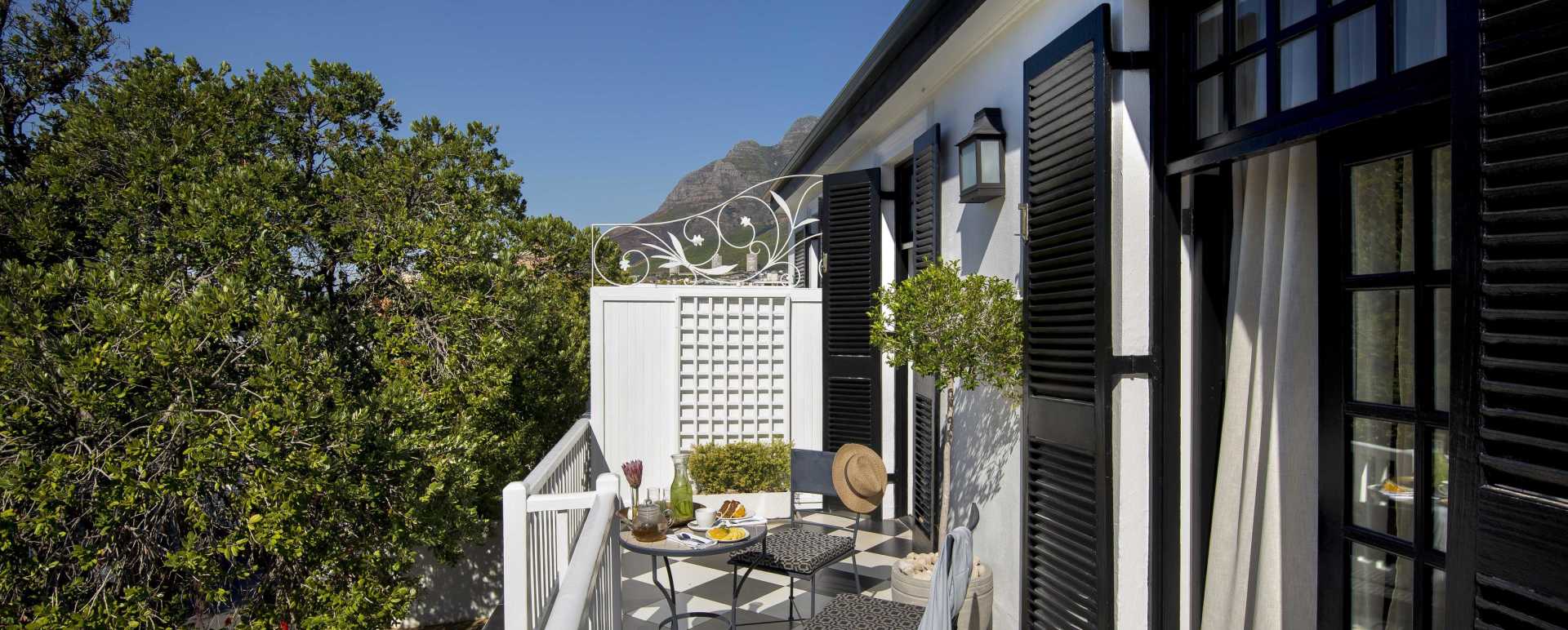 Luxury Room balcony 