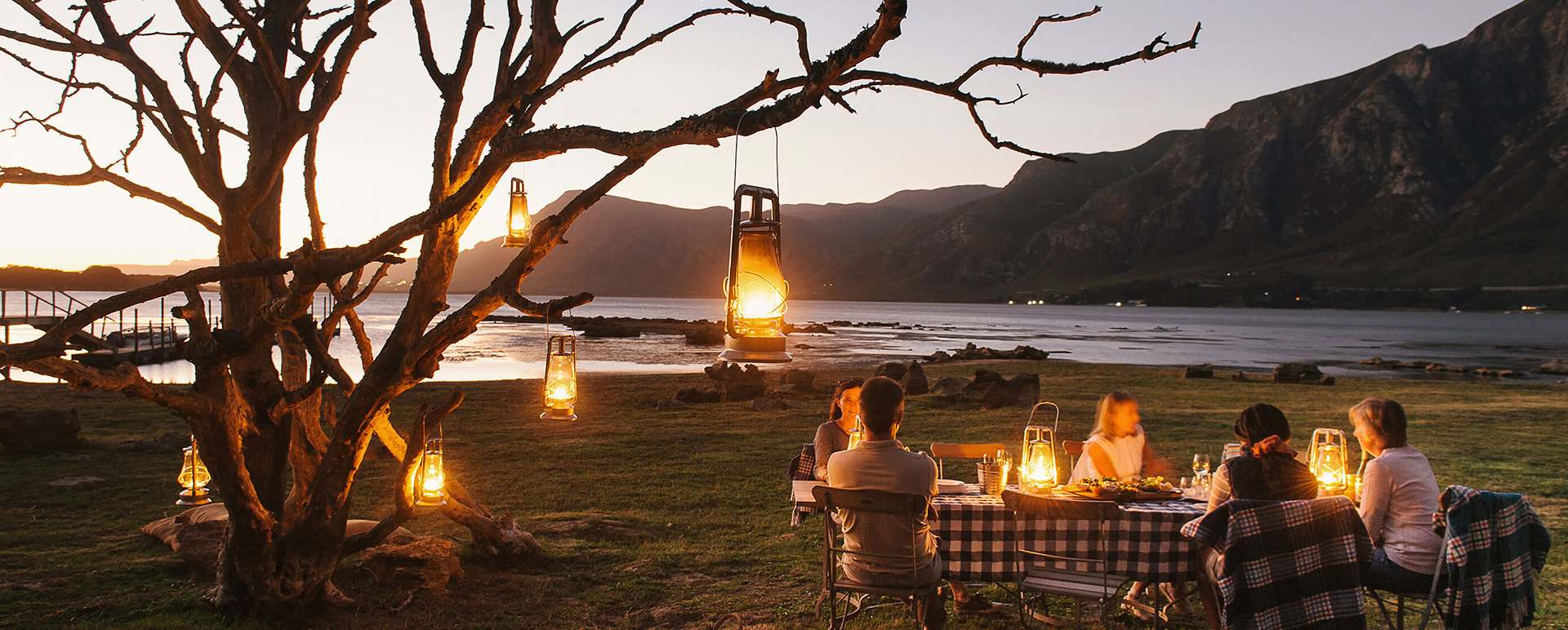 Dining under stars 