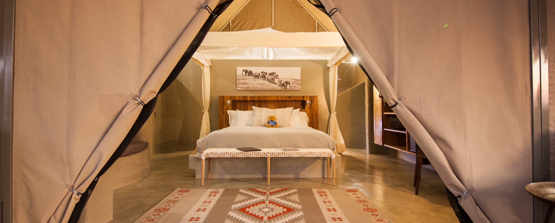 Camp bedroom 