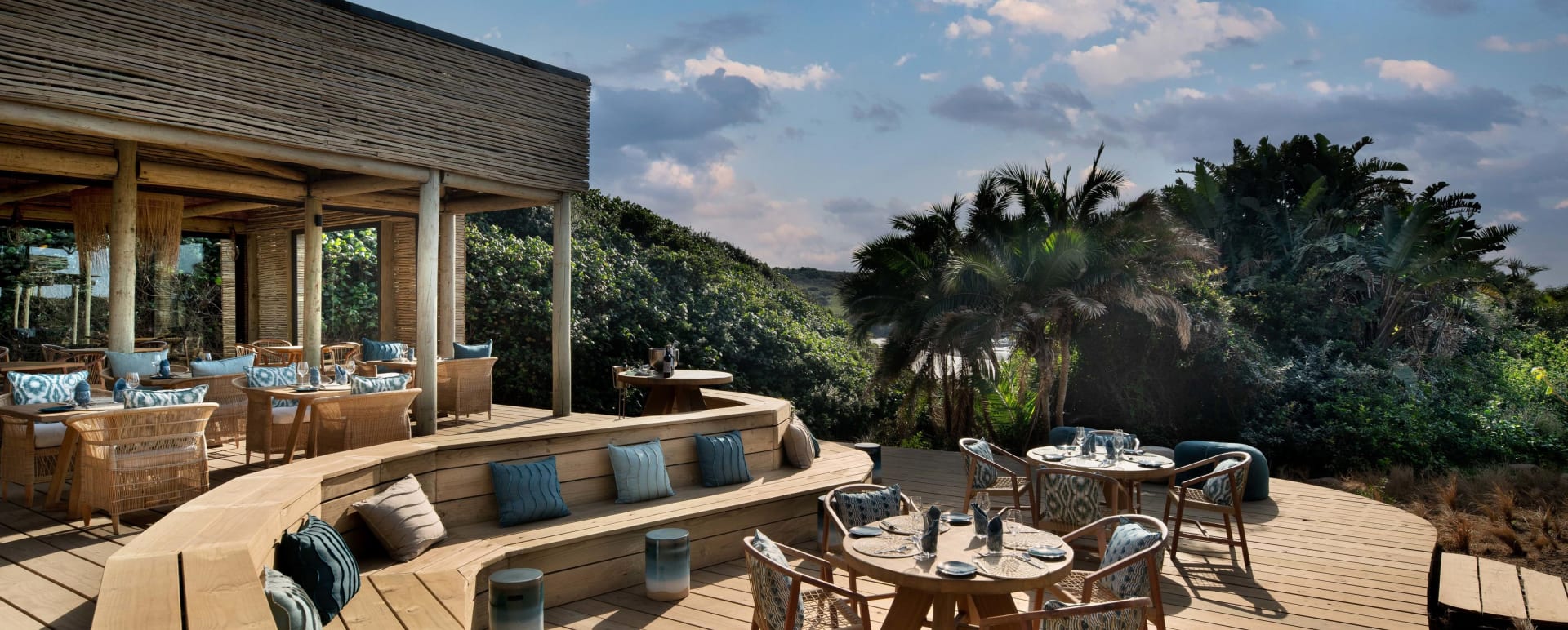 Outside dining 