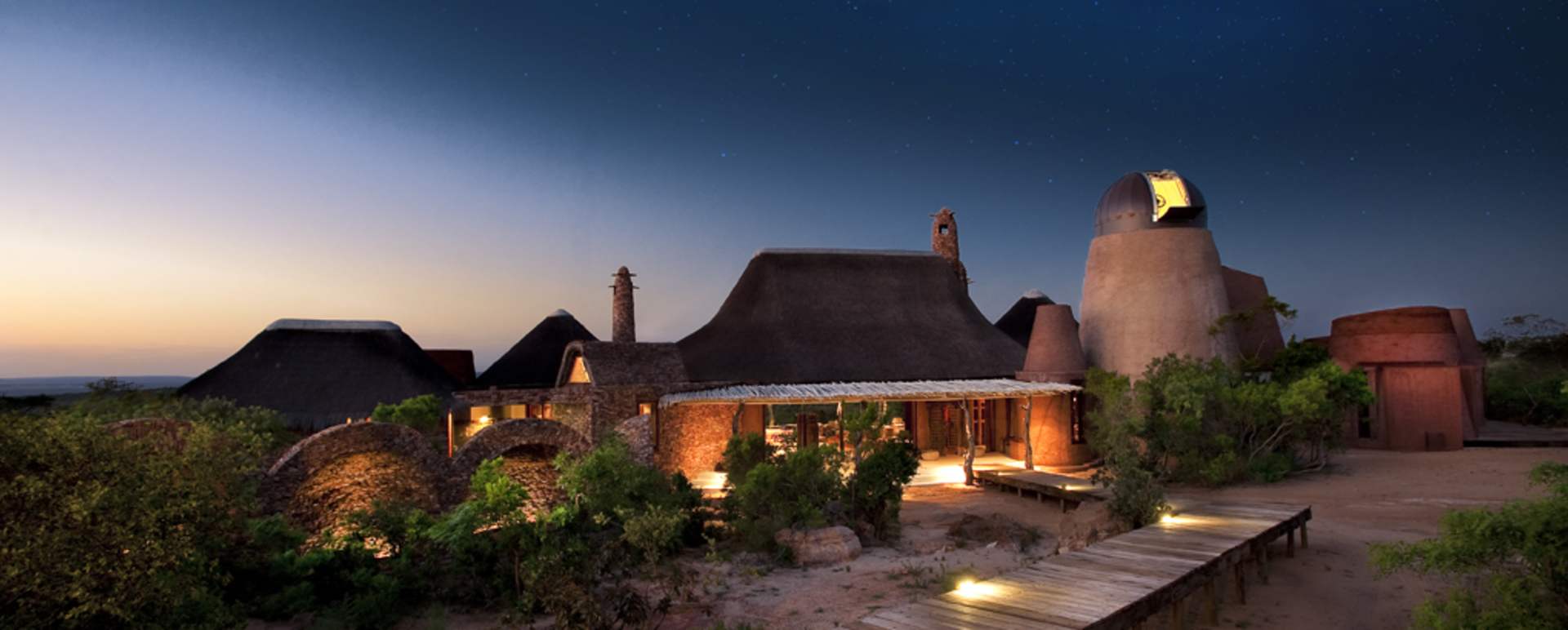 The Observatory at night