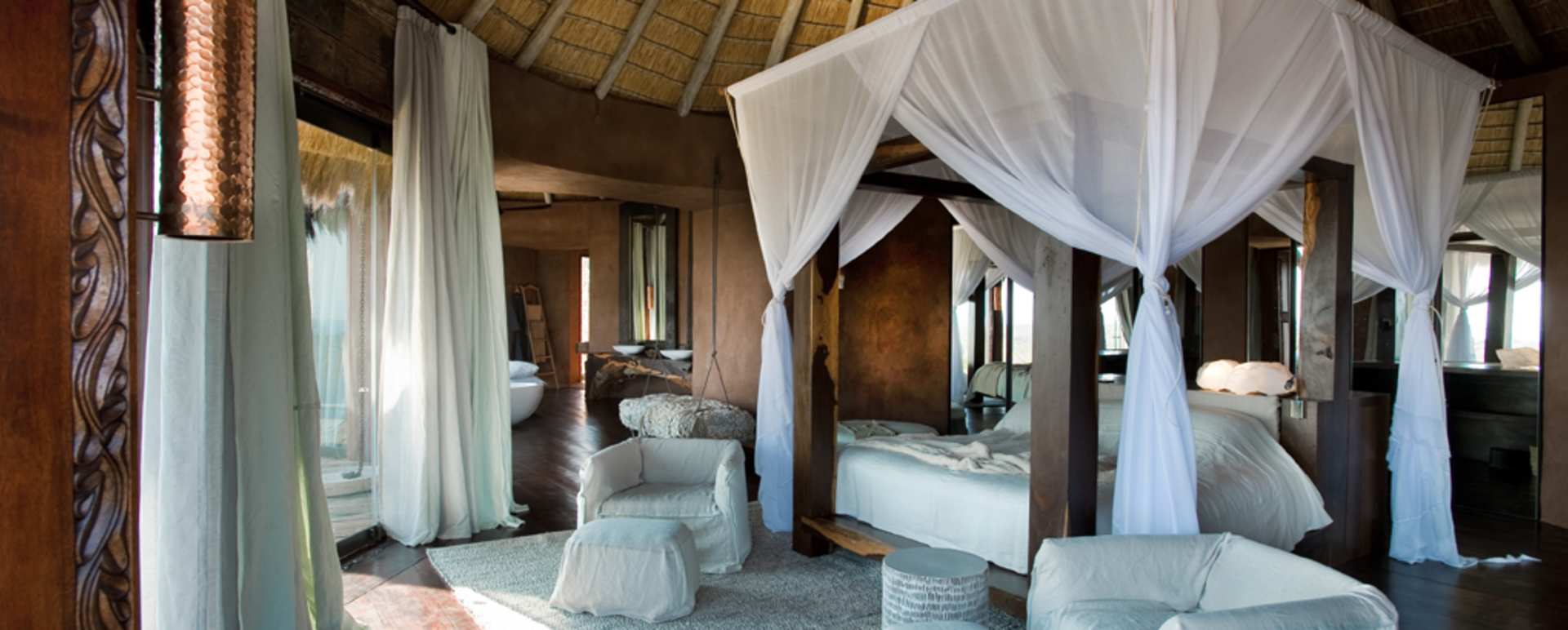 Master bedroom in The Observatory 