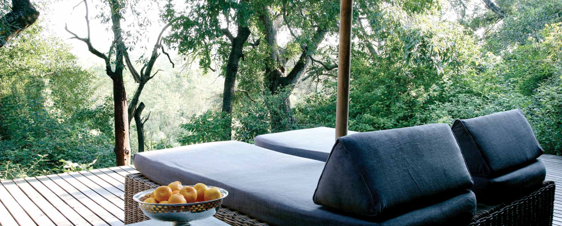 Sala Deck - Londolozi Private Game Reserve