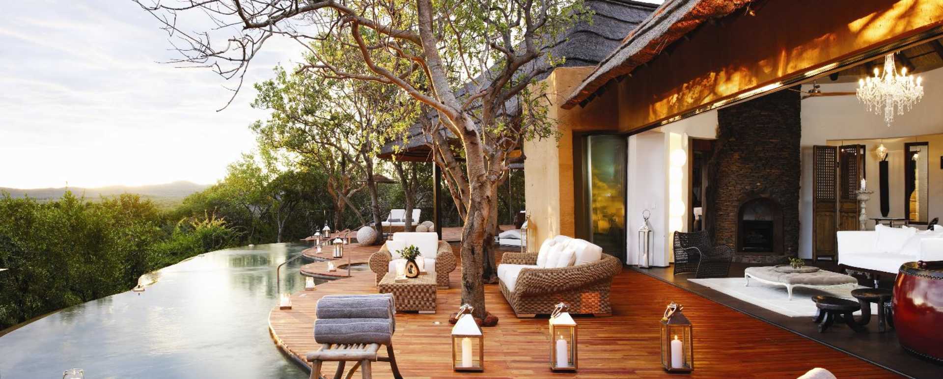 Pool area - Molori Safari Lodge