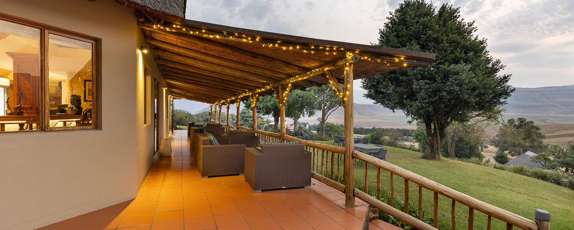 Main building verandah 