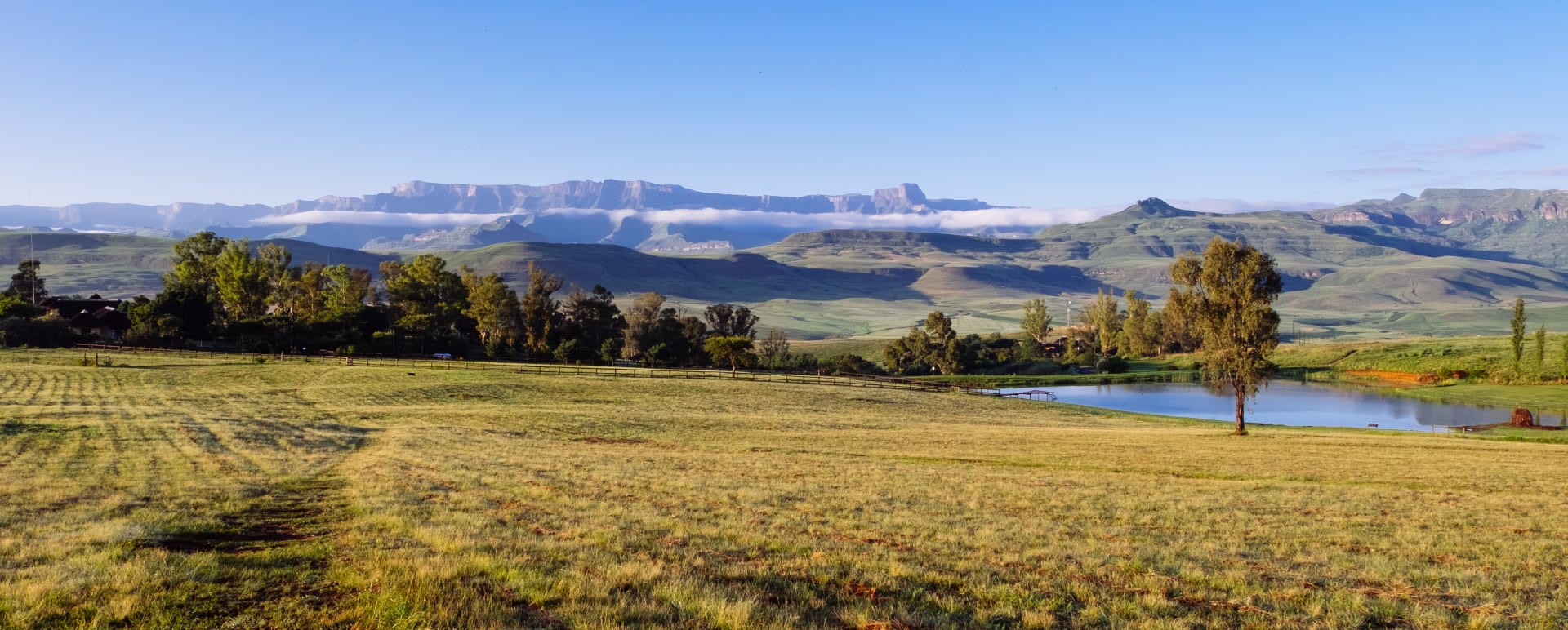 Morning mist view  