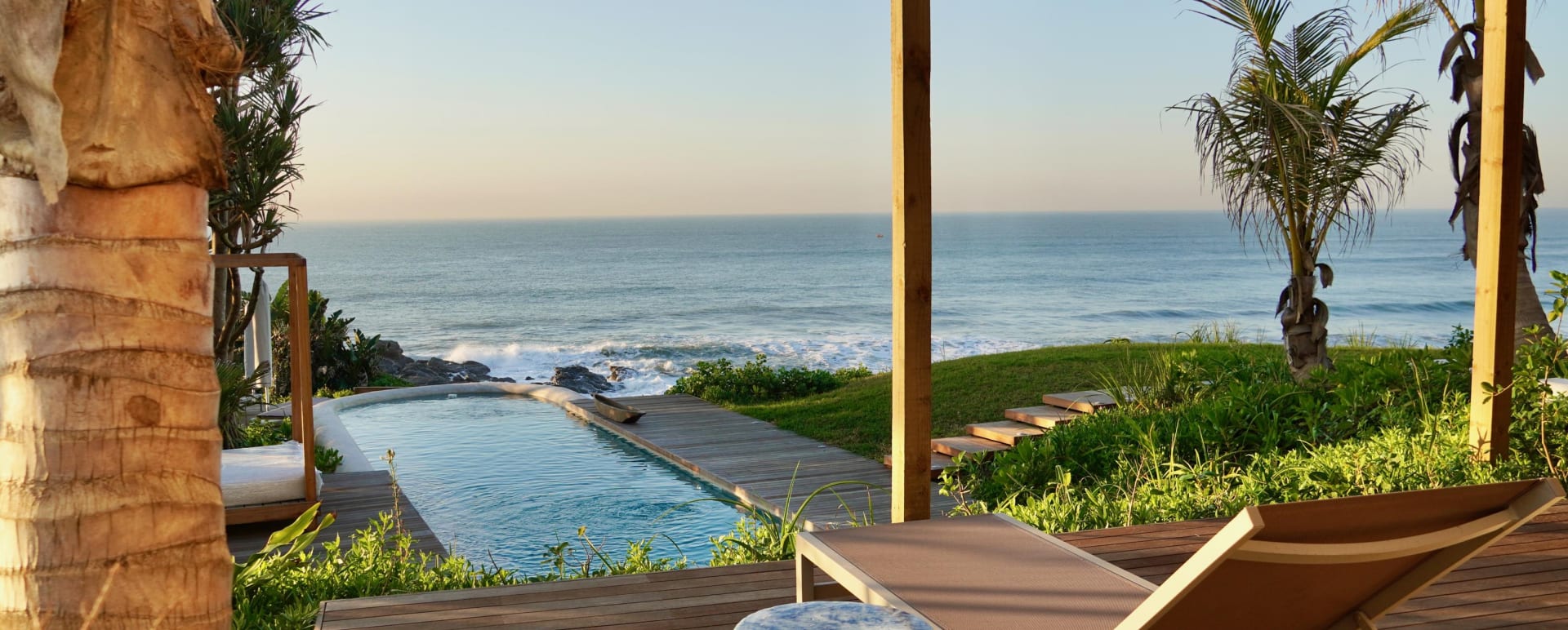 Pool and ocean view  
