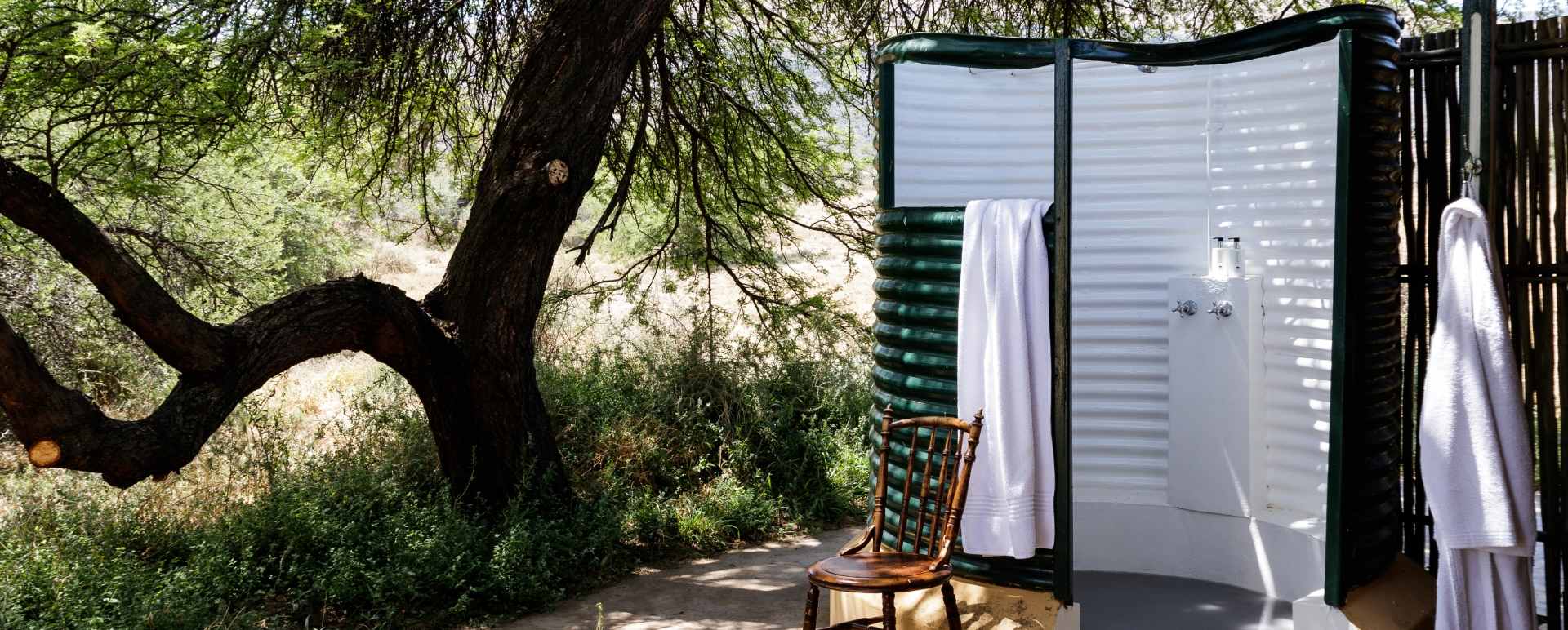Outdoor shower 