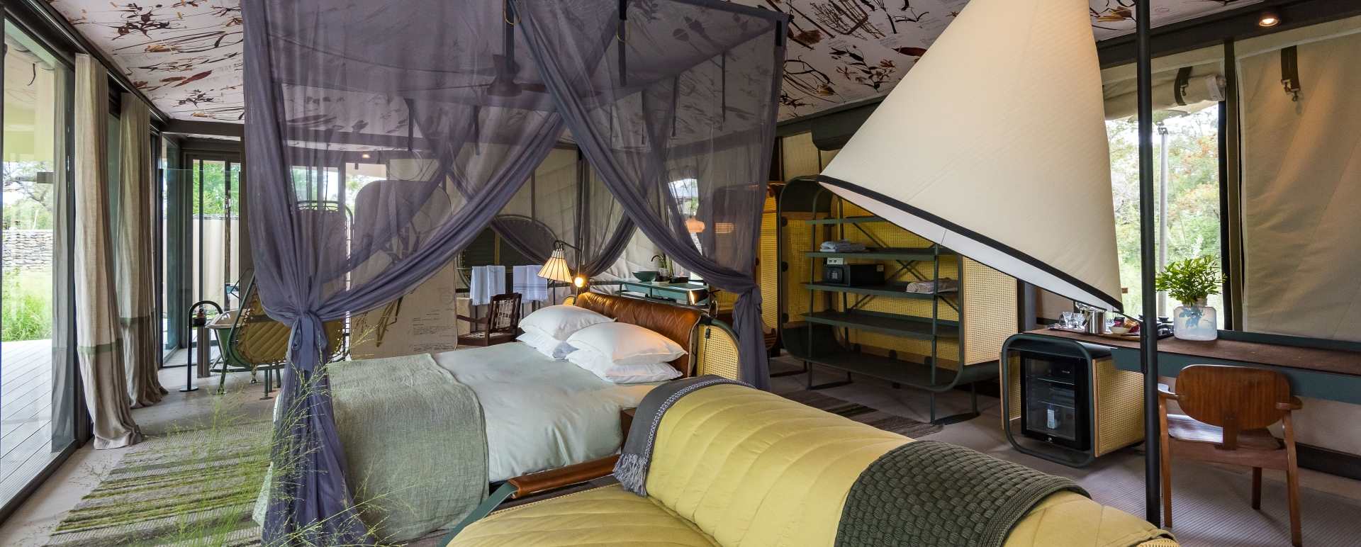 Tented bedrom 