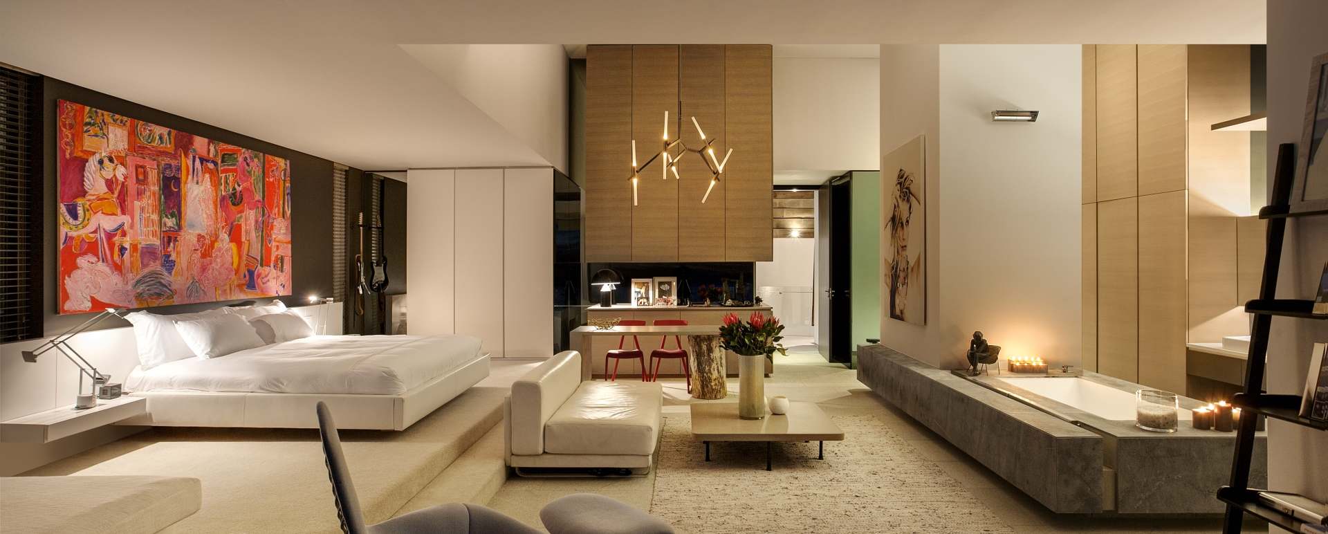 Bedroom at Beyond private residence  
