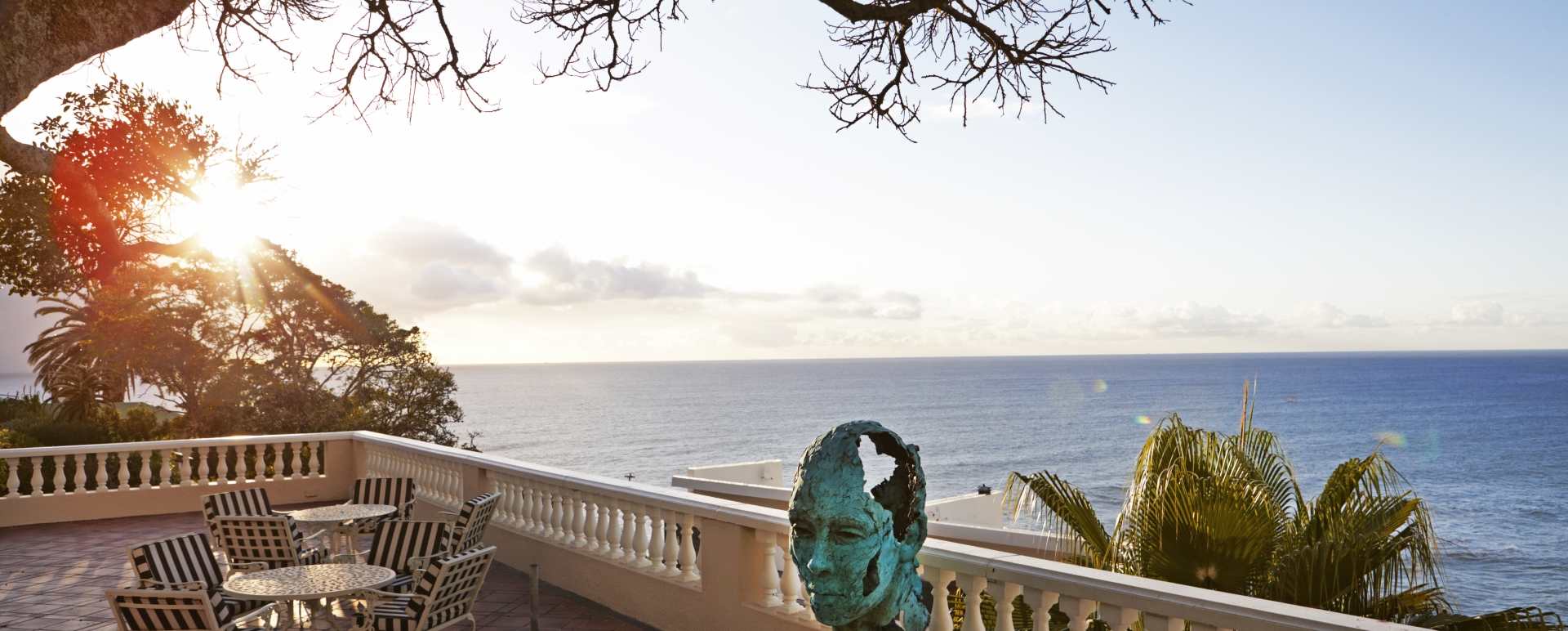 Ellerman House terrace views 