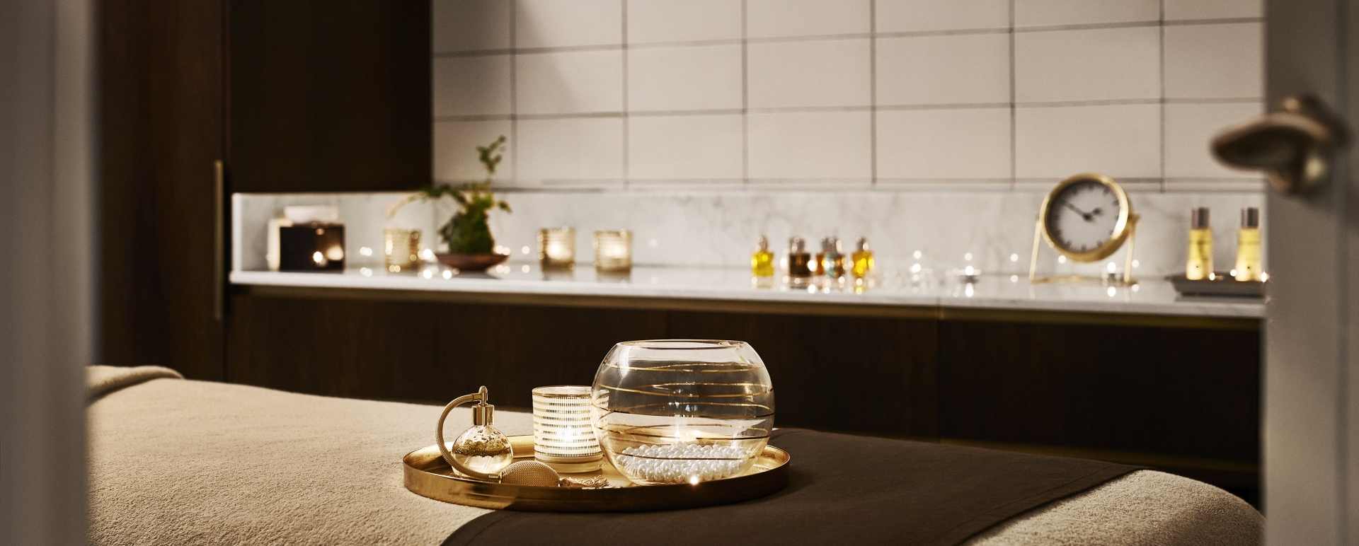 Spa treatment room