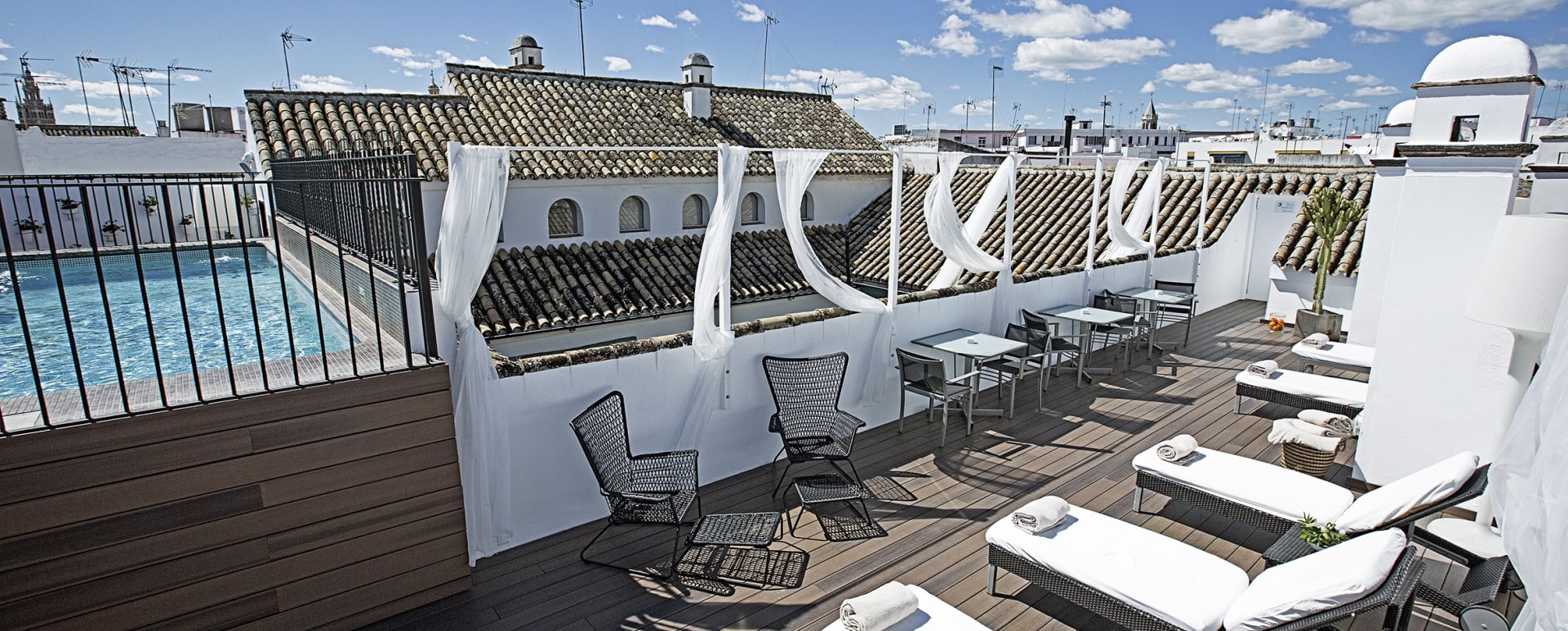 Terraza tumbonas 