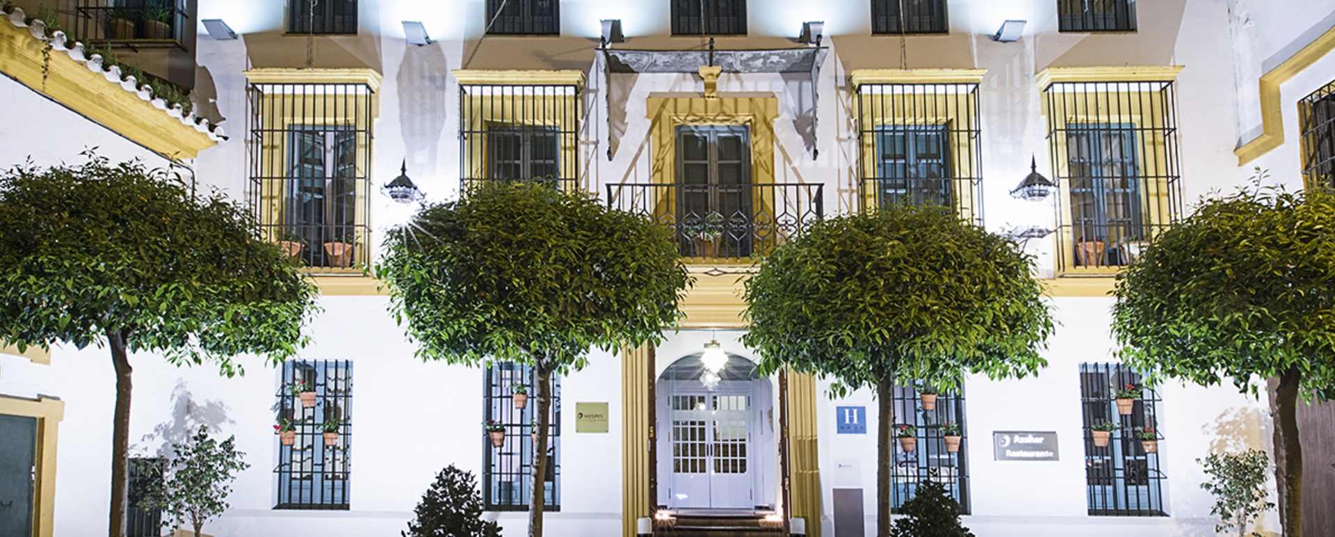 facade by night 