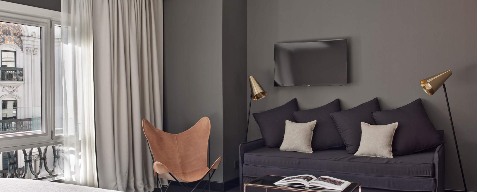 Junior Suite living area - The Principal Madrid Hotel