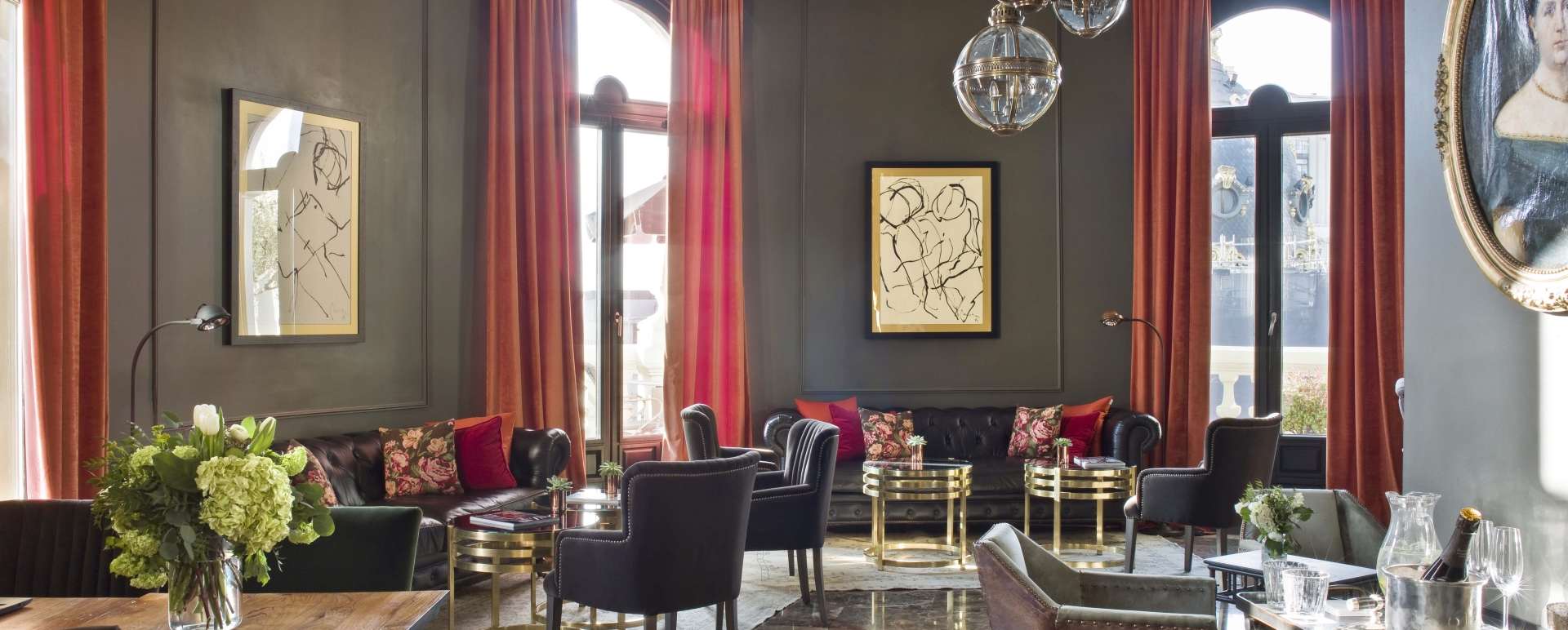 Atico lobby - The Principal Madrid Hotel