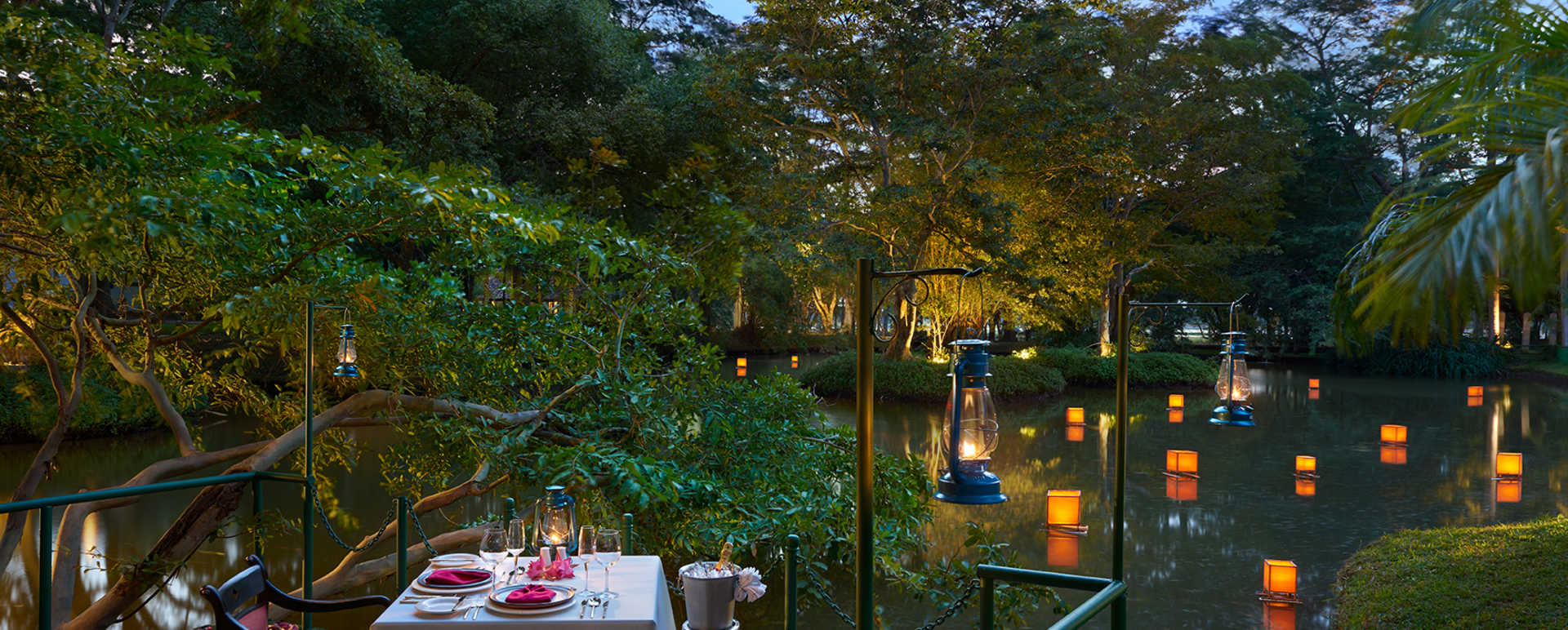 Alfresco dining 
