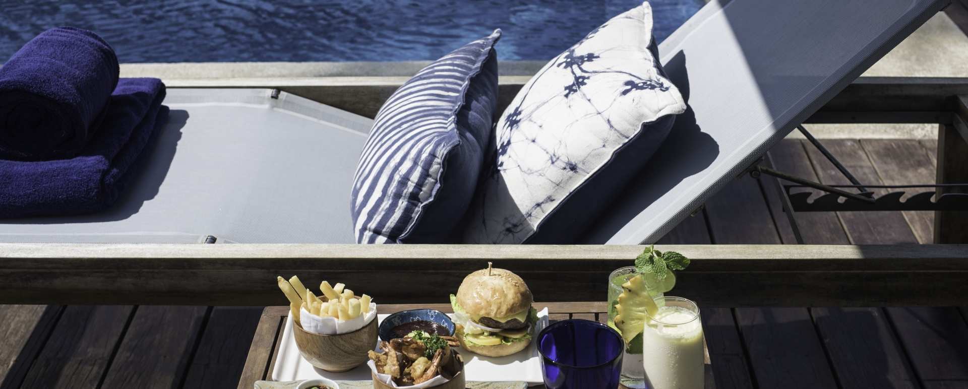 Light Lunch by the Pool - Kumu Beach