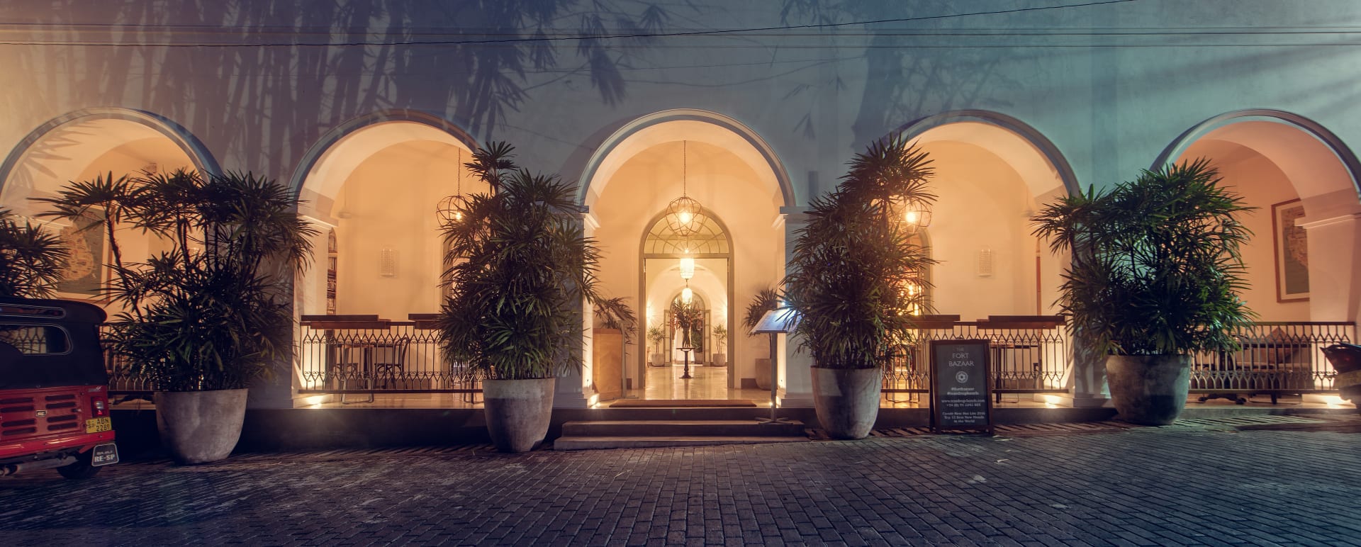 entrance  