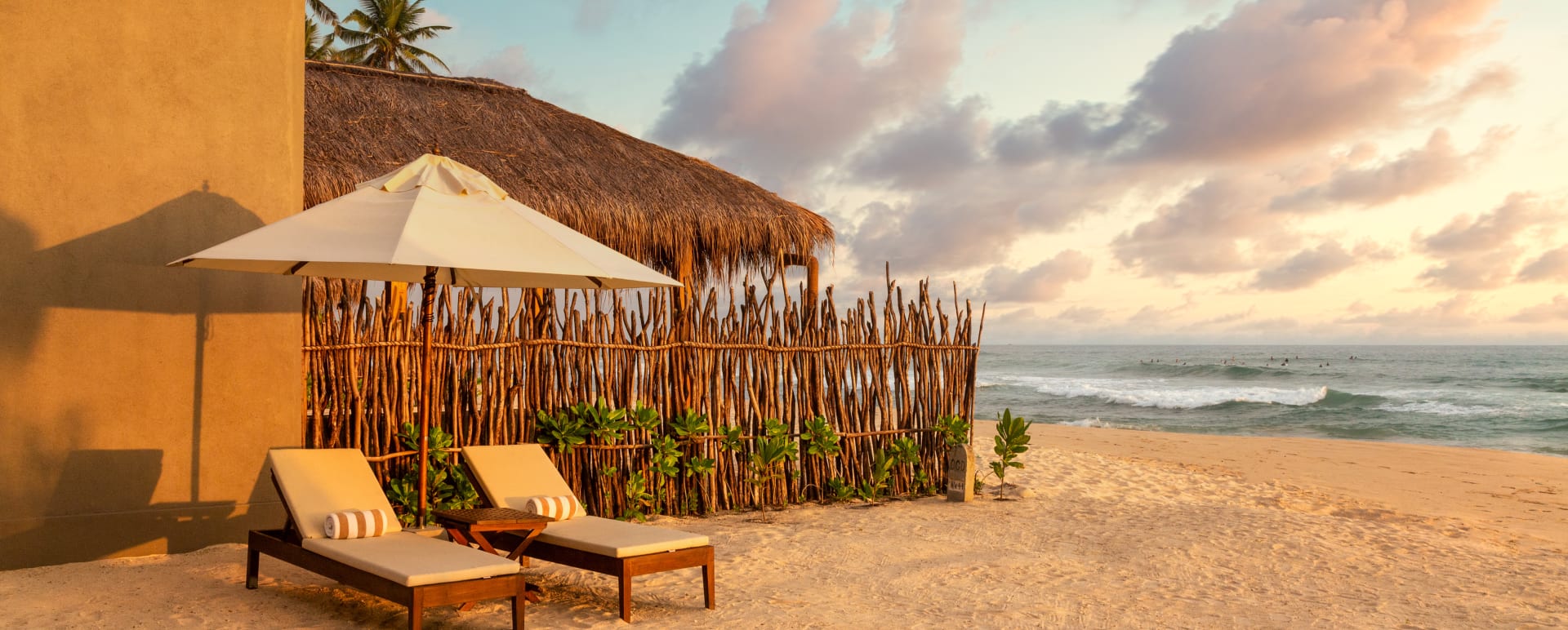Beach Set-up - The Six Weligama  